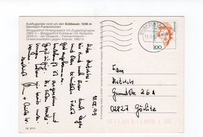 Ansichtskarte Garmisch-Partenkirchen / Eckbauer +++