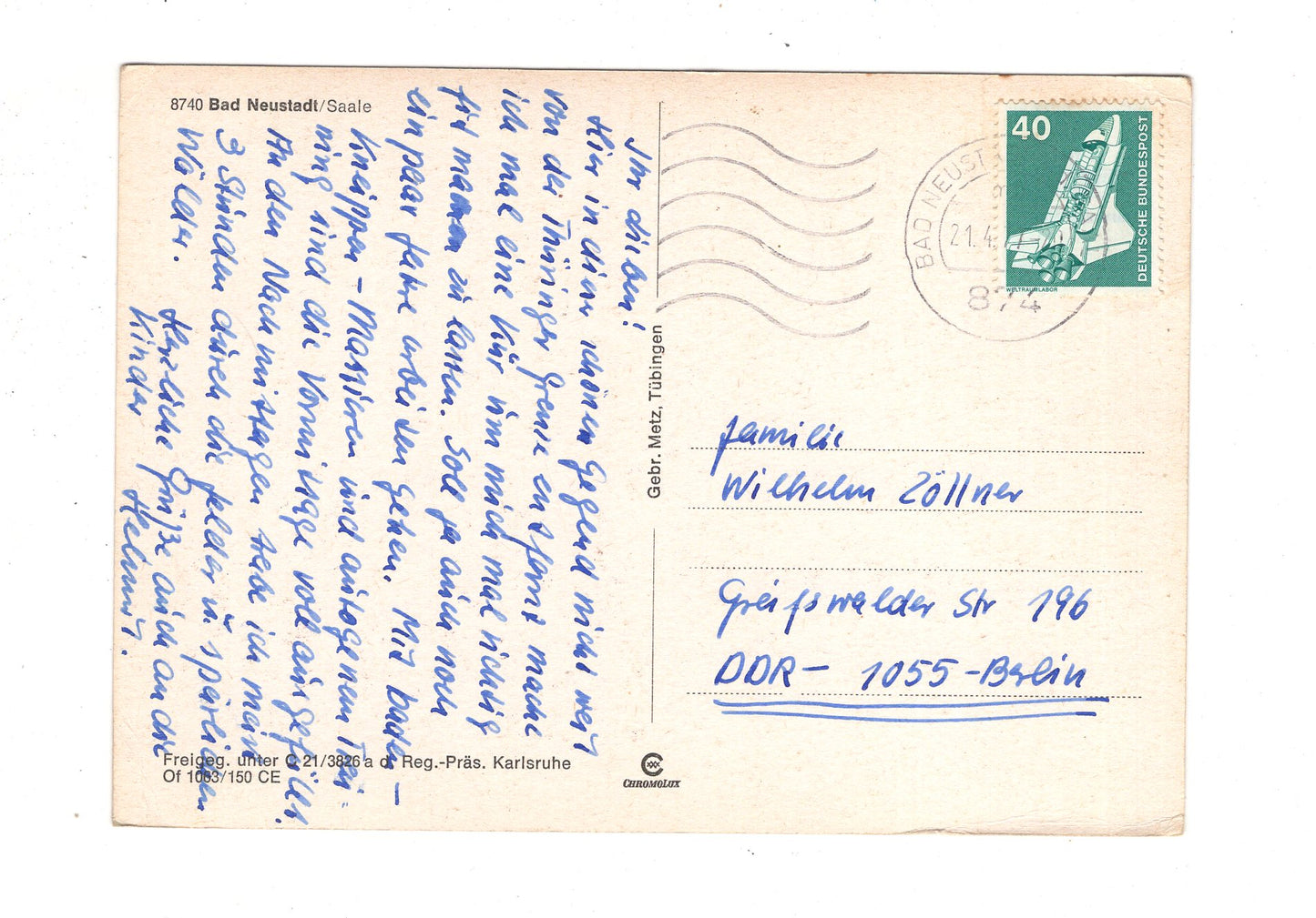 Ansichtskarte Bad Neustadt an der Saale / J1-56