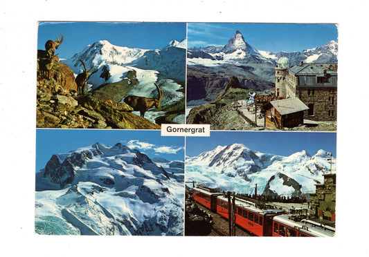 Ansichtskarte Gornergrat / Zermatt / Schweiz