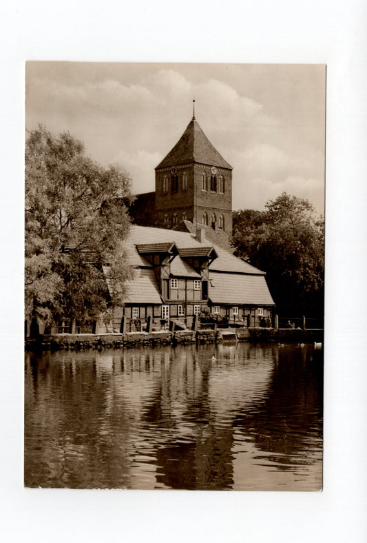 Ansichtskarte Teterow / Mühle