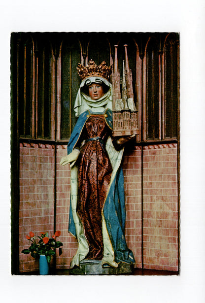 Ansichtskarte Marburg an der Lahn / Hl. Elisabeth in der Elisabethkirche