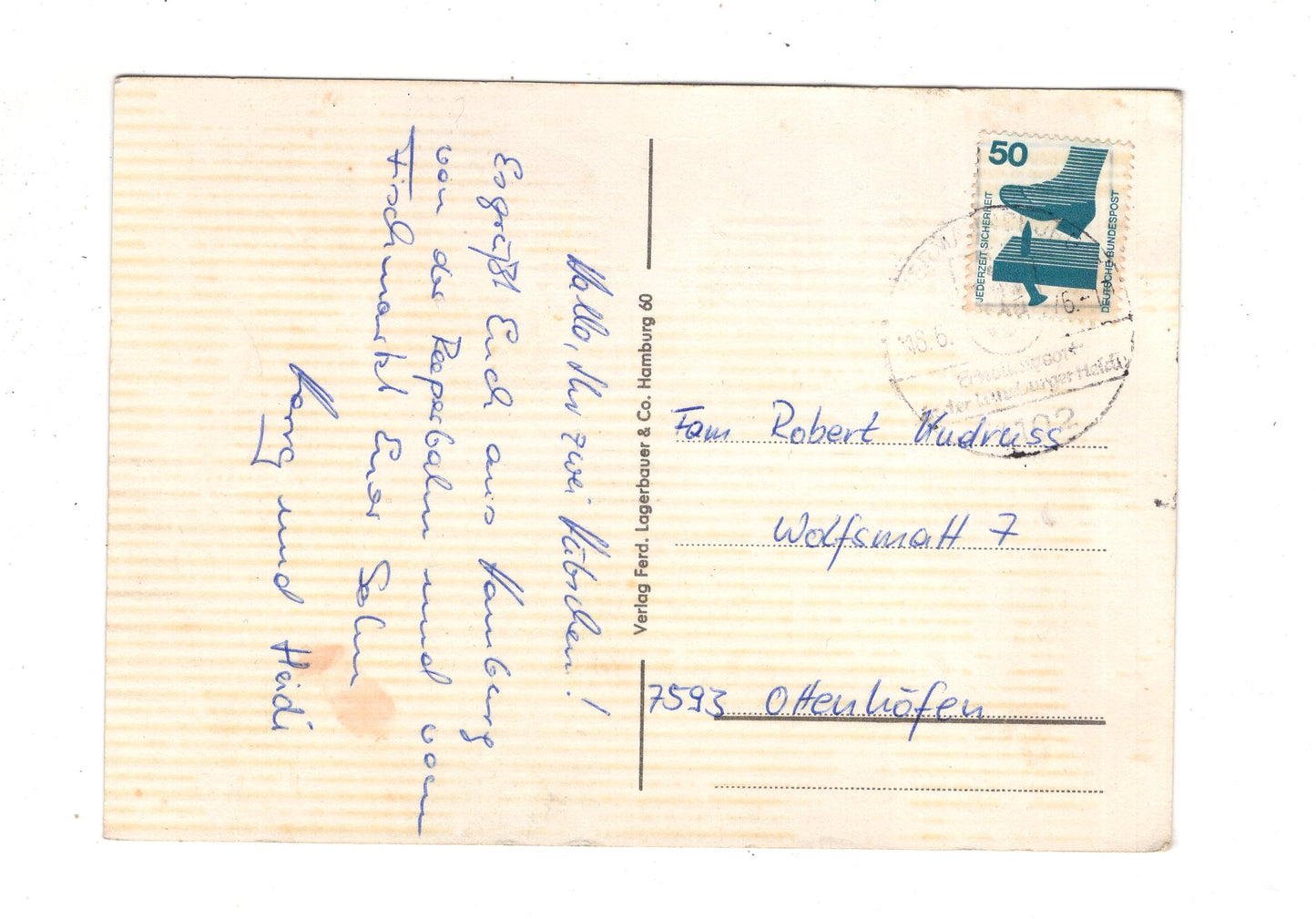 Ansichtskarte Grüße aus Hamburg / K1-49