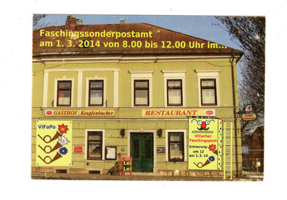 Ansichtskarte Gasthof Krapfenbacher / Villach / Kärnten / Österreich