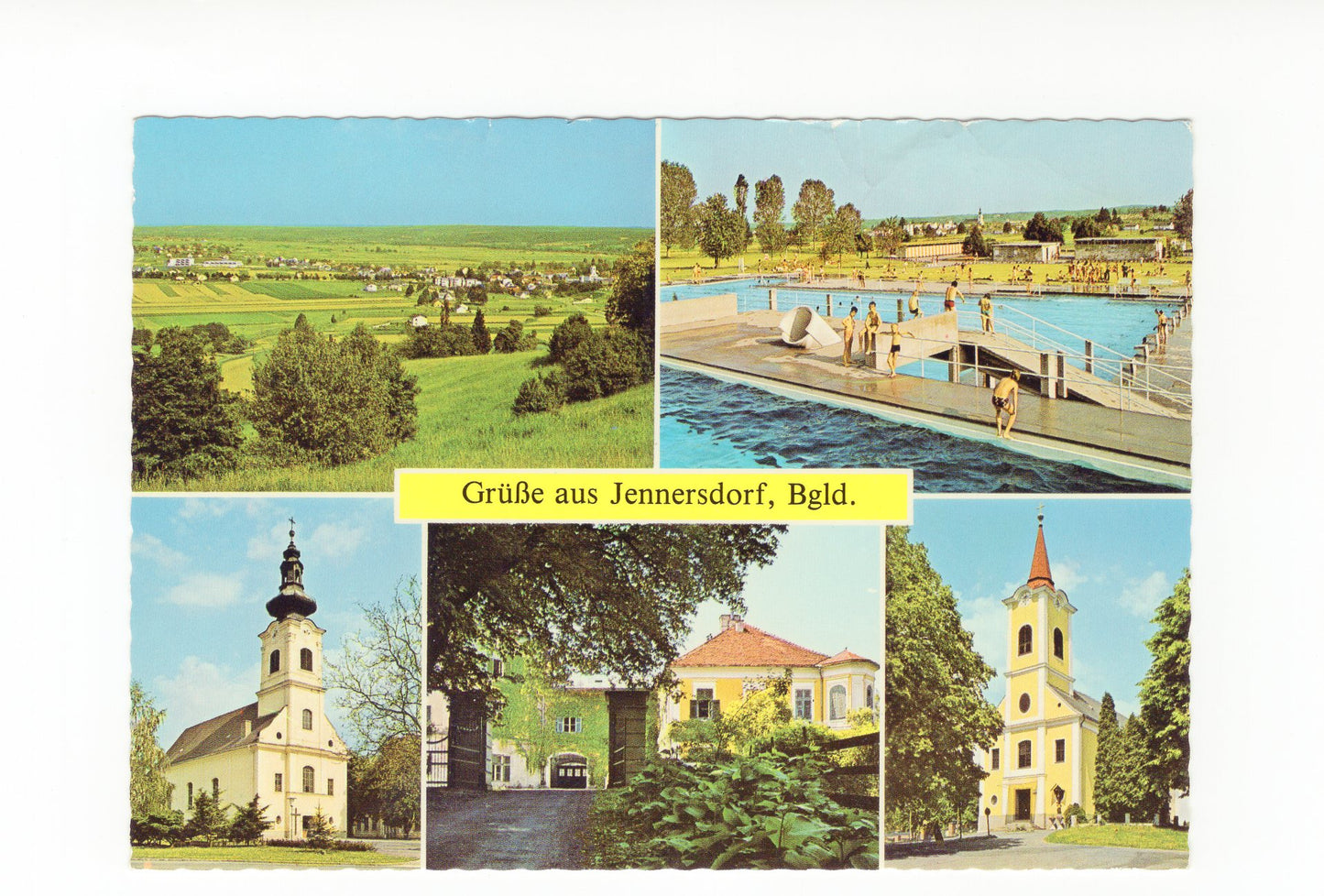 Ansichtskarte Jennersdorf / Burgenland / Österreich