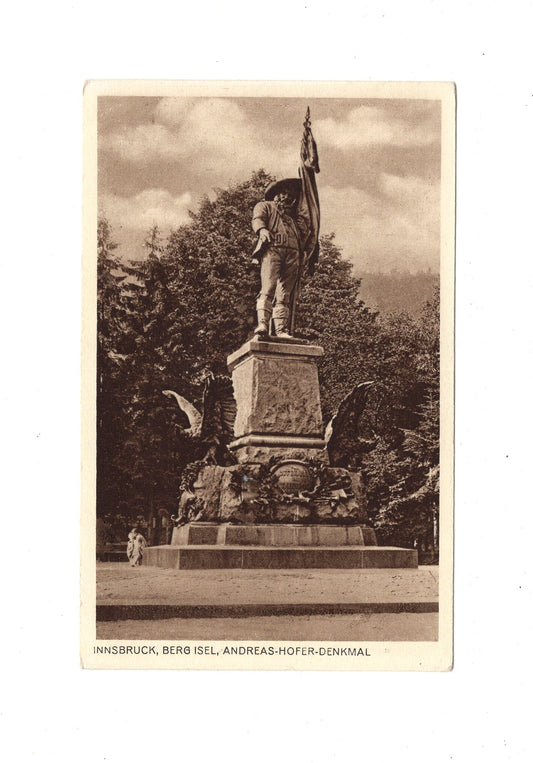 Ansichtskarte Innsbruck / Berg Isel / Andreas-Hofer-Denkmal / Tirol / Österreich