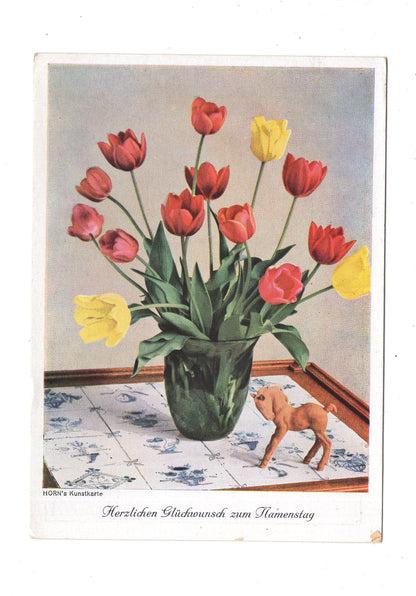 Ansichtskarte Glückwünsche / Glückwunsch zum Namenstag / L1-64