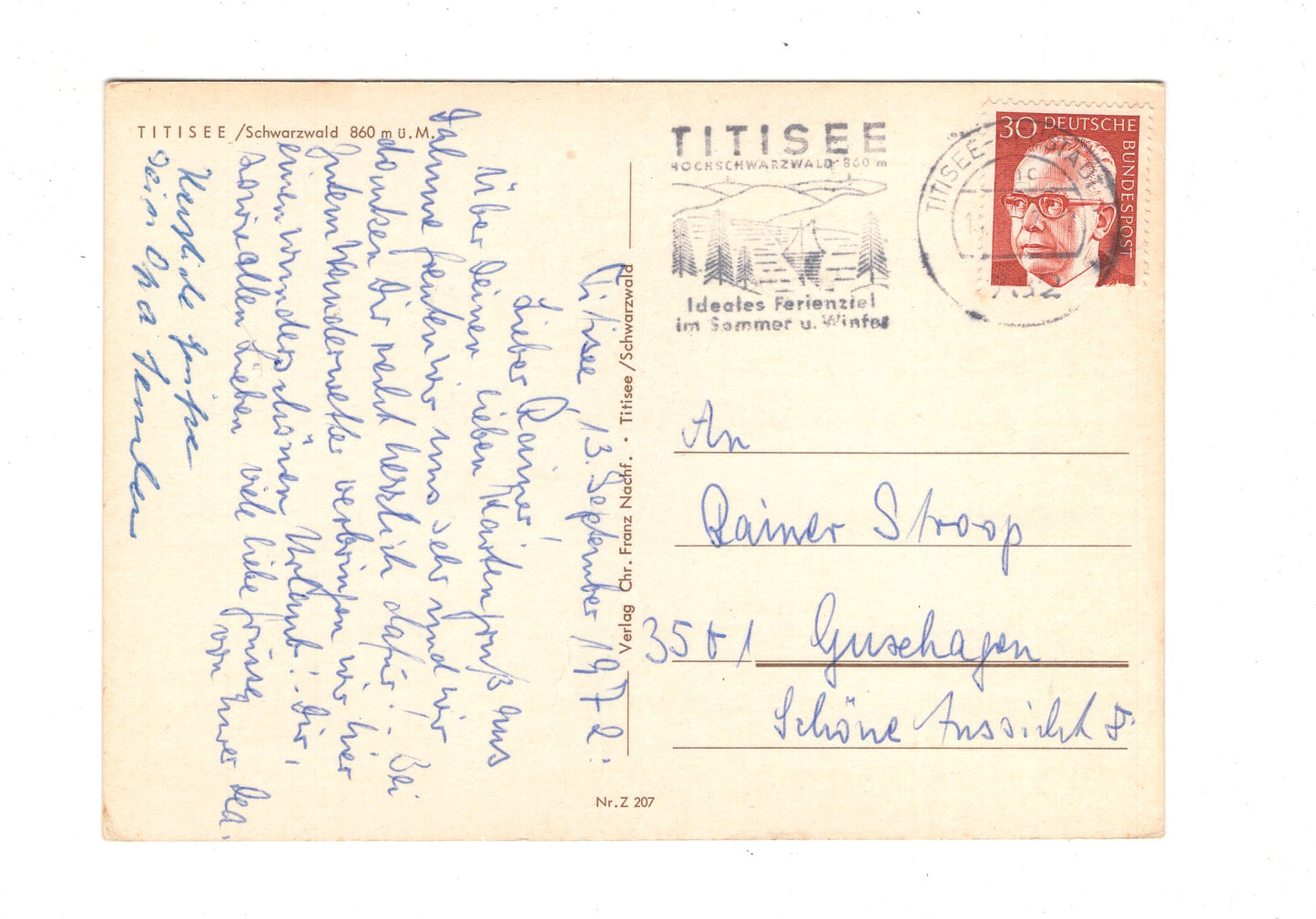 Ansichtskarte Titisee / Schwarzwald / G1-65
