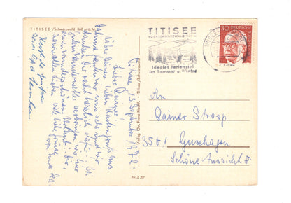 Ansichtskarte Titisee / Schwarzwald / G1-65