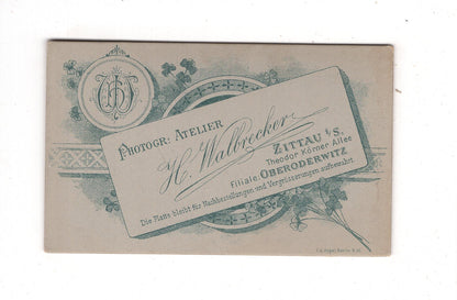 Fotografie Niedlicher kleiner Junge - Zittau / Oberoderwitz um 1900 / CDV M1-14