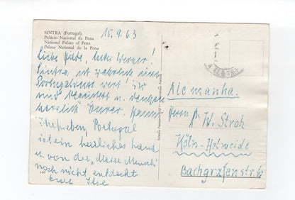 Ansichtskarte Sintra / Palacio Nacional da Pena / Portugal