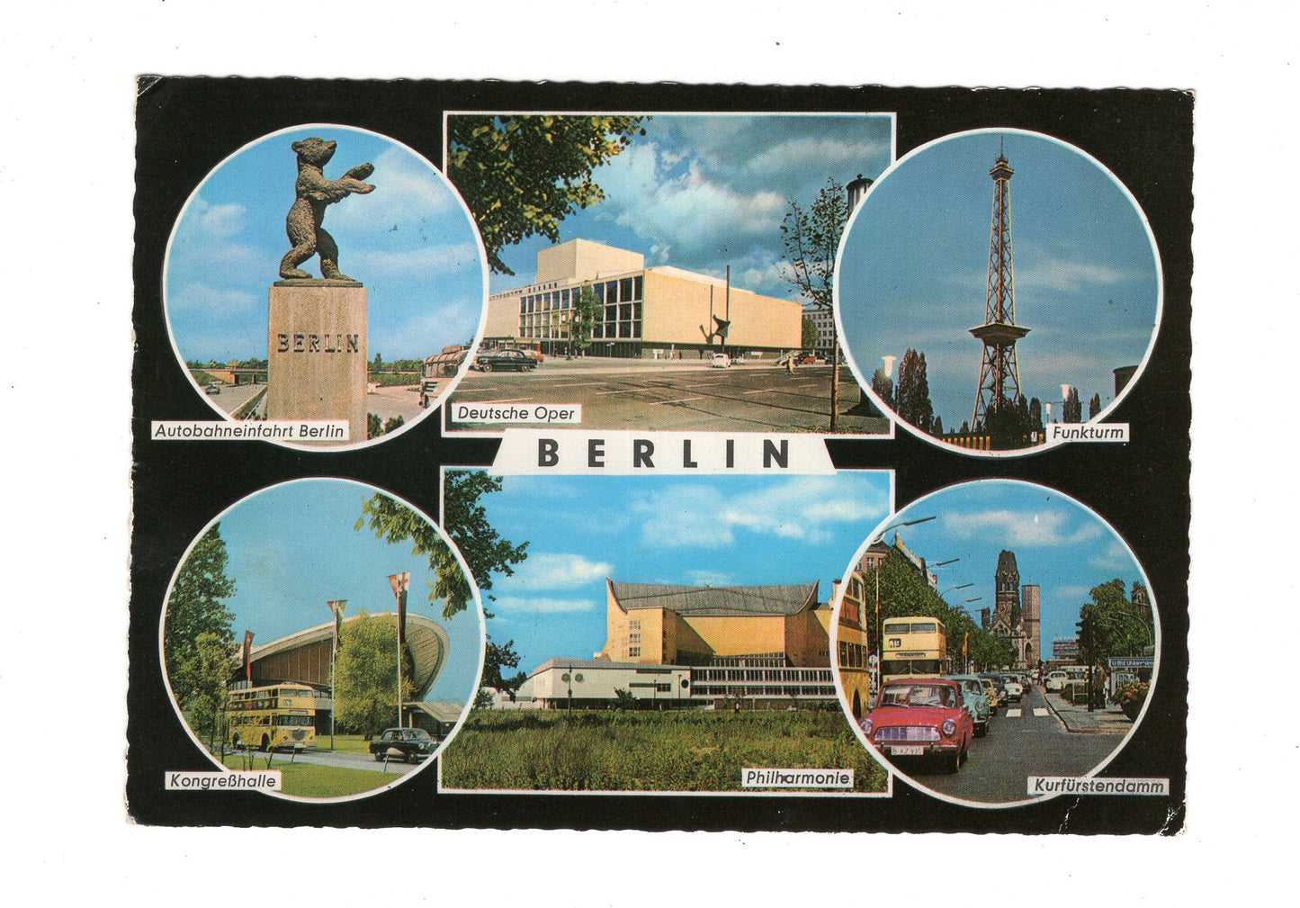 Ansichtskarte Berlin / Deutsche Oper / Funkturm +++
