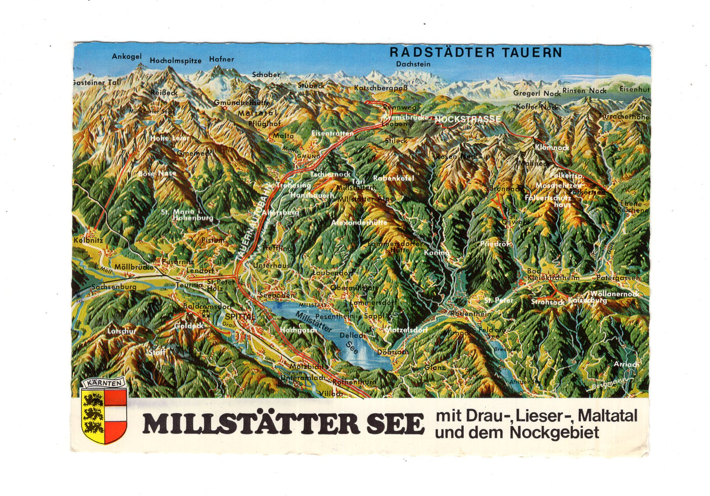 Ansichtskarte Millstätter See / Kärnten / Österreich
