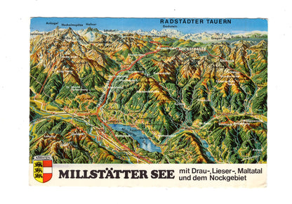 Ansichtskarte Millstätter See / Kärnten / Österreich