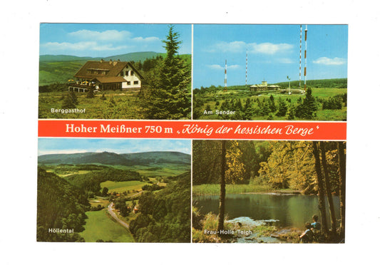 Ansichtskarte Hoher Meißner - König der hessischen Berge