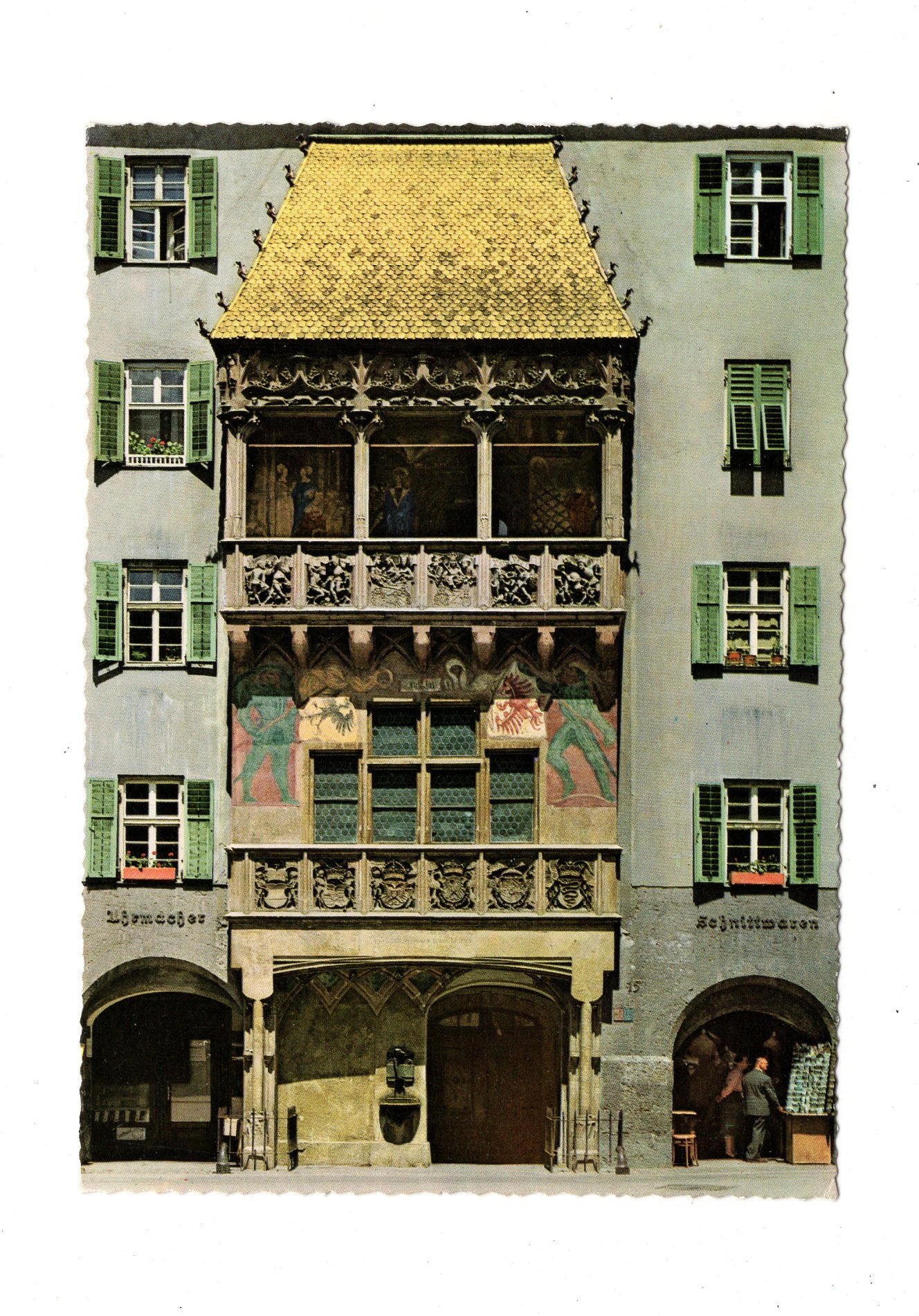 Ansichtskarte Innsbruck / Goldenes Dachl / Tirol / Österreich