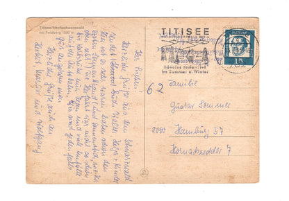 Ansichtskarte Titisee / Hochschwarzwald / mit Feldberg / G1-65