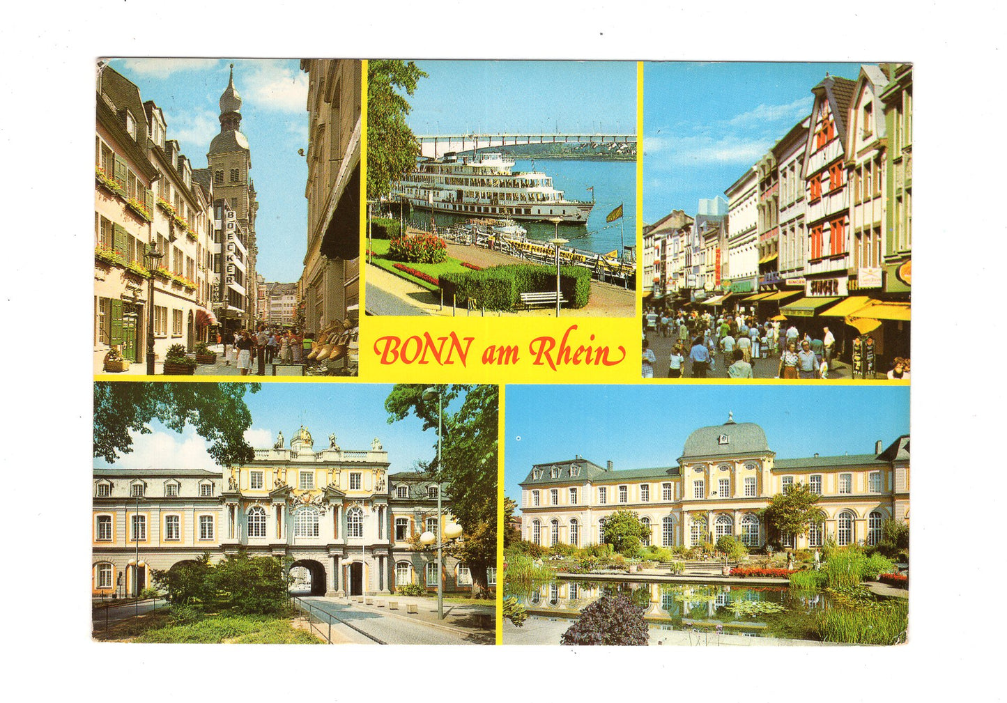 Ansichtskarte Bonn am Rhein