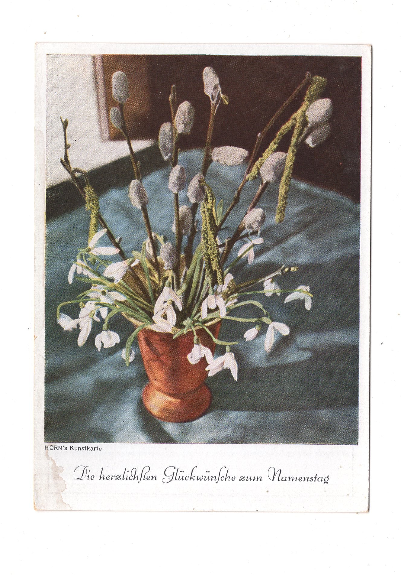 Ansichtskarte Glückwünsche / Glückwunsch zum Namenstag / L1-64