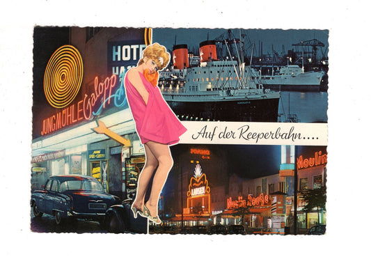 Ansichtskarte Hamburg / Auf der Reeperbahn / K1-49