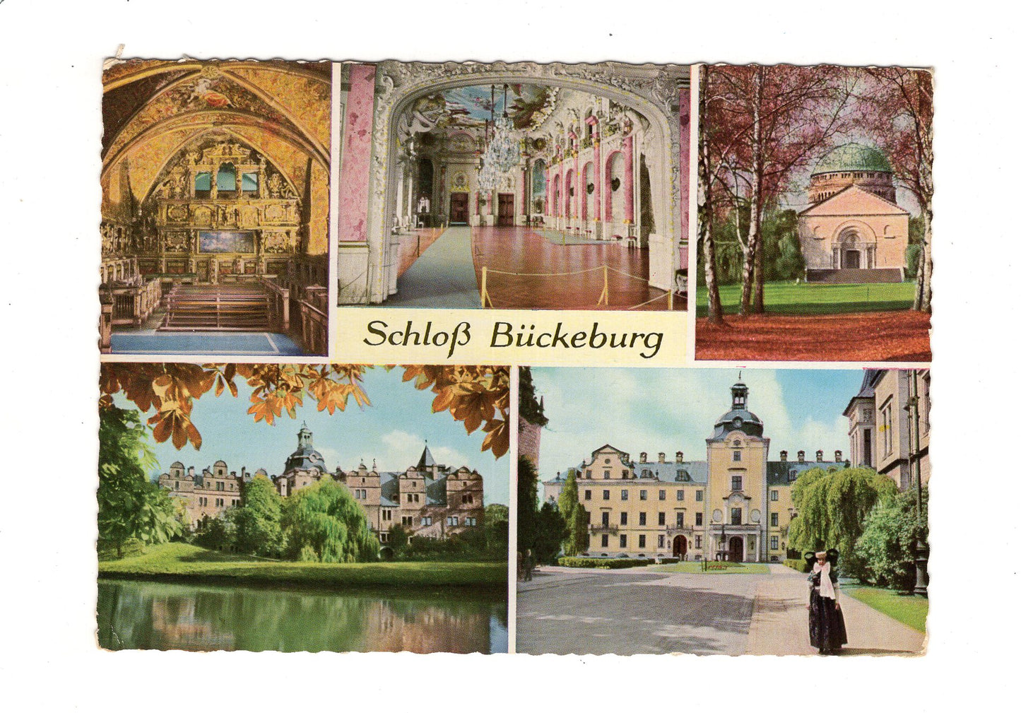 Ansichtskarte Schloss Bückeburg