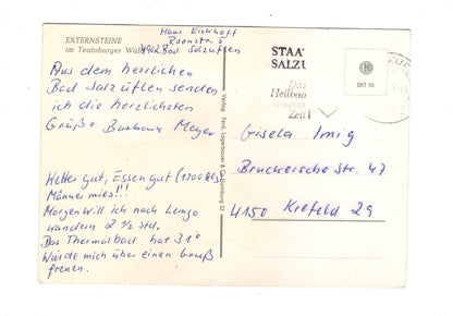 Ansichtskarte Externsteine im Teutoburger Wald / H1-62