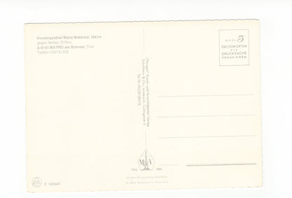 Ansichtskarte Klostergasthof Maria Waldrast / Matrei am Brenner / Tirol / Österreich