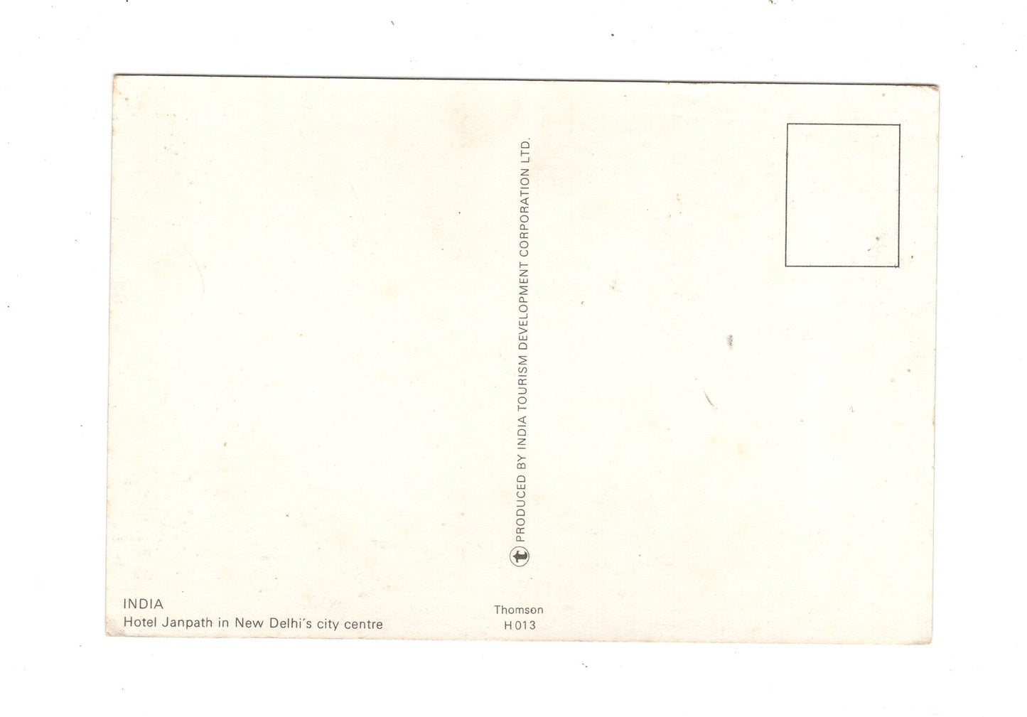 Ansichtskarte Hotel Janpath / Delhi / Indien
