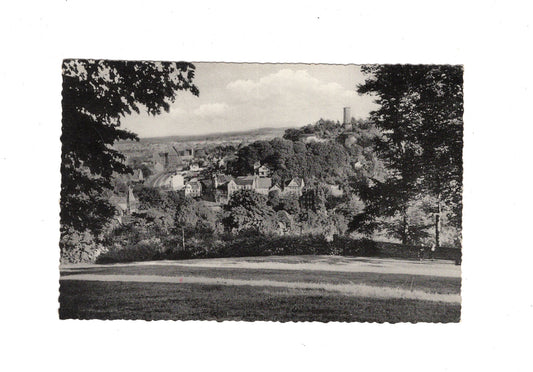 Ansichtskarte Bielefeld / Blick vom Johannisberg zur Sparrenburg