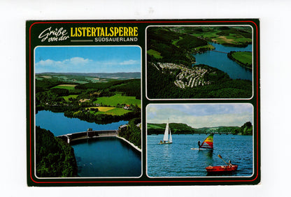 Ansichtskarte Listertalsperre / Südsauerland