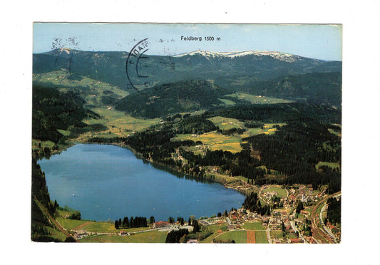 Ansichtskarte Titisee im Schwarzwald mit Blick zum Feldberg / G1-65