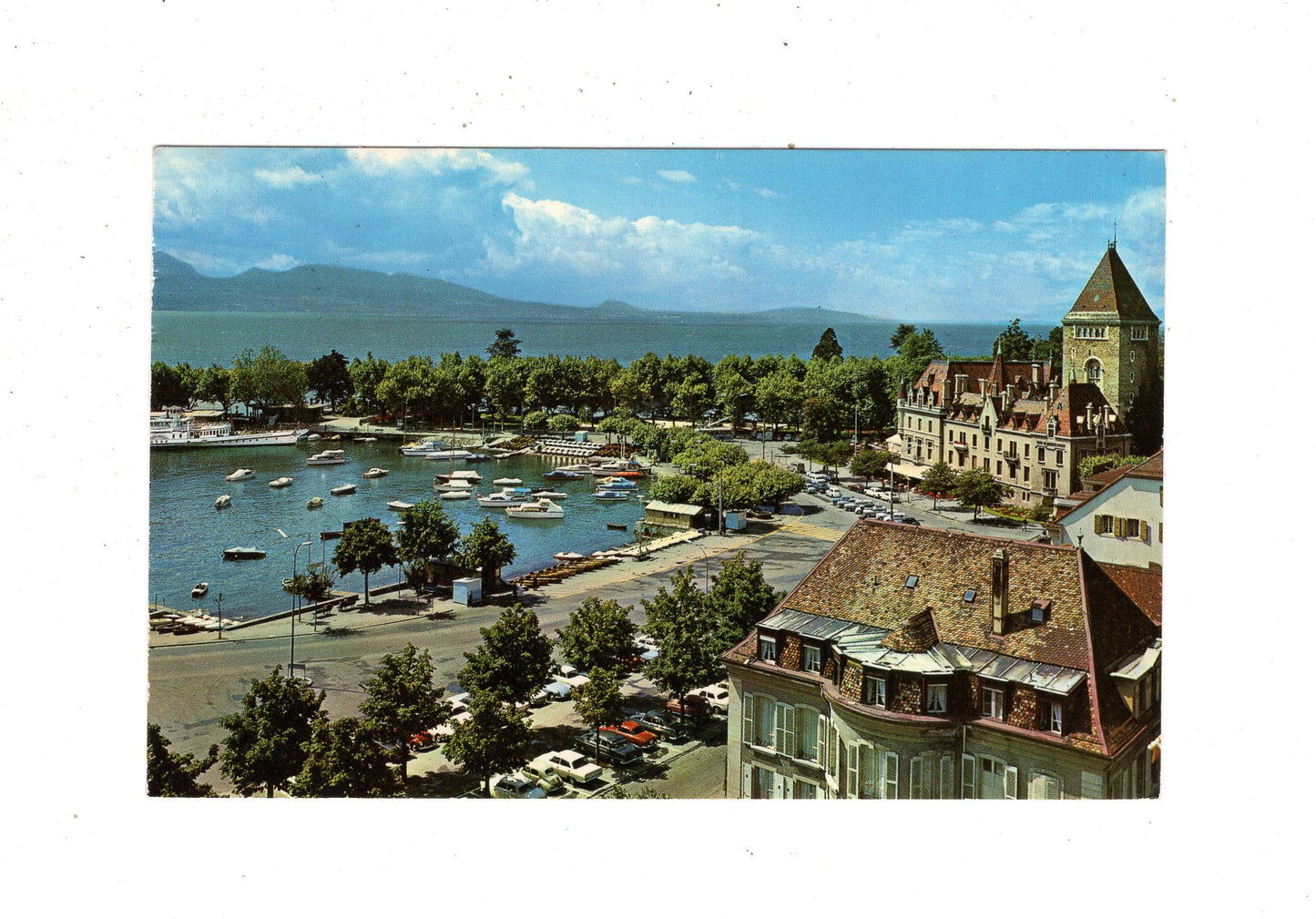 Ansichtskarte Lausanne-Ouchy / Schweiz