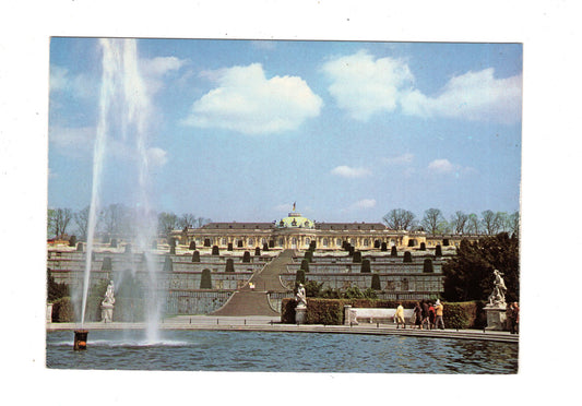 Ansichtskarte Potsdam / Schloss Sanssouci / M1-54