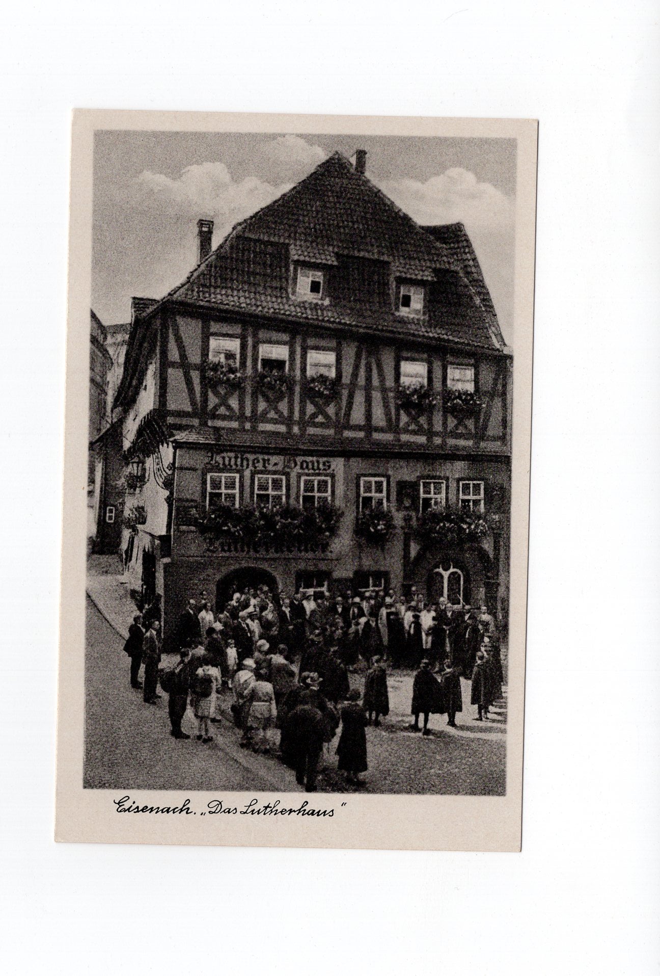 Ansichtskarte Eisenach / Lutherhaus