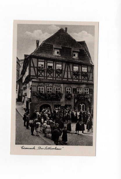Ansichtskarte Eisenach / Lutherhaus