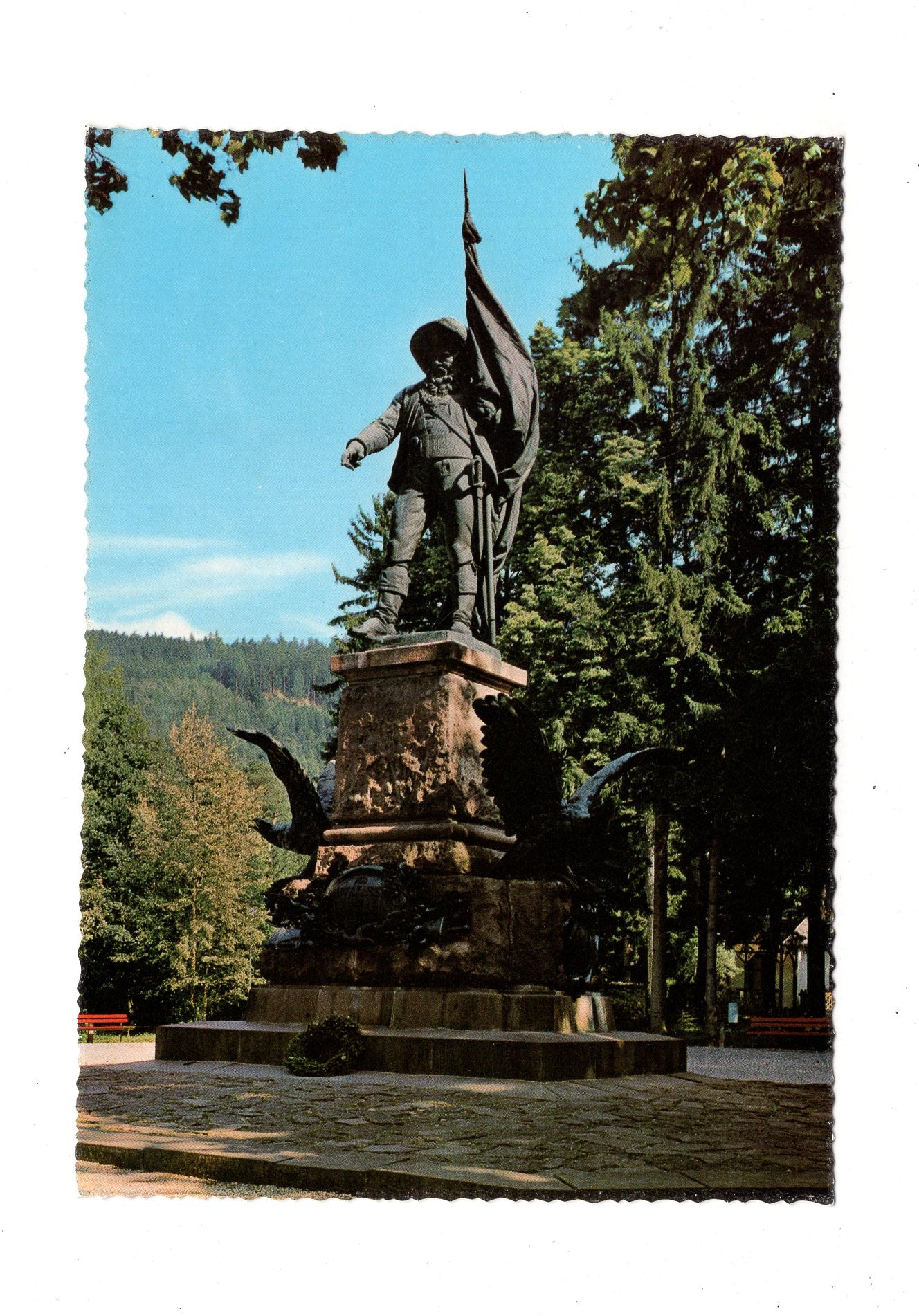 Ansichtskarte Innsbruck / Berg Isel / Andreas-Hofer-Denkmal / Tirol / Österreich