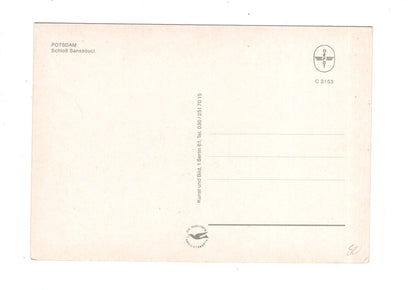 Ansichtskarte Potsdam / Schloss Sanssouci / M1-54