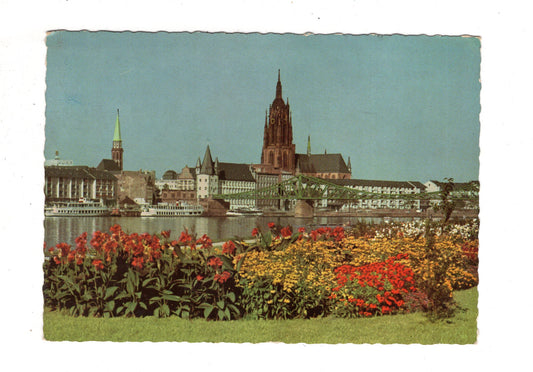 Ansichtskarte Frankfurt am Main / Sommer am Main / J1-56