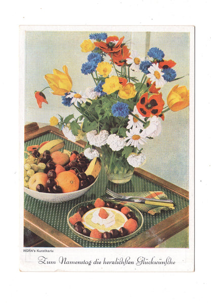 Ansichtskarte Glückwünsche / Glückwunsch zum Namenstag / L1-64