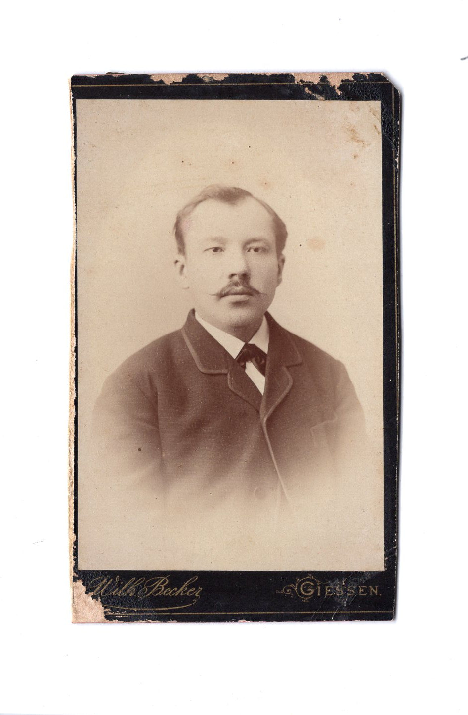 Fotografie Herrenportrait - Gießen 1880er