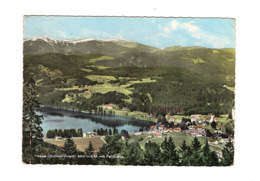 Ansichtskarte Titisee im Schwarzwald mit Feldberg / G1-65