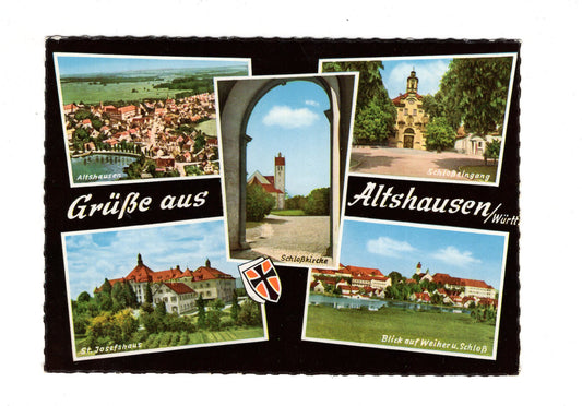 Ansichtskarte Altshausen / Württemberg / H1-62