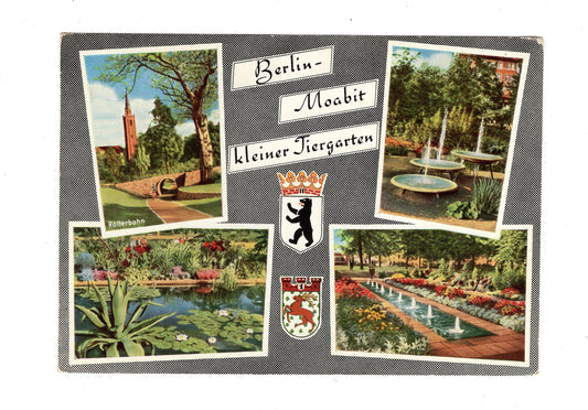 Ansichtskarte Berlin-Moabit / Kleiner Tiergarten