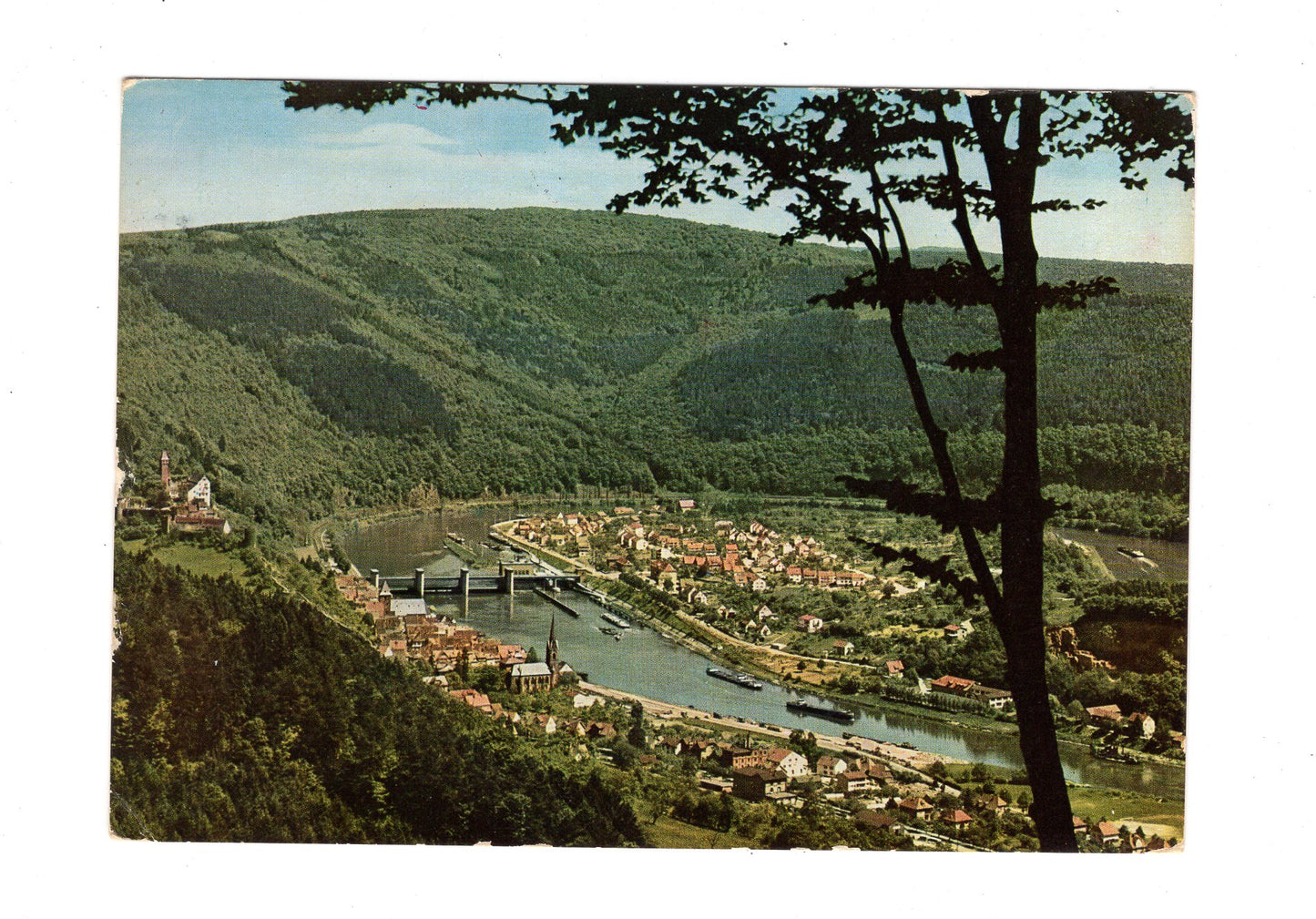 Ansichtskarte Hirschhorn am Neckar