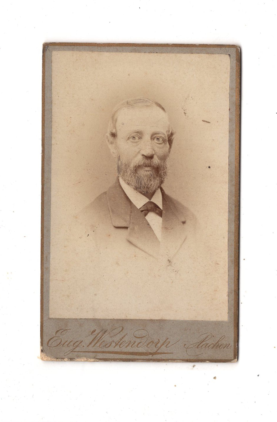 Fotografie Herrenportrait - Aachen 1870er