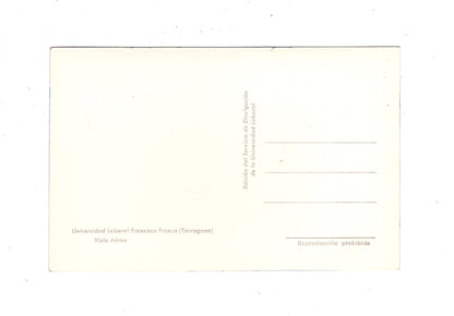 Ansichtskarte Universidad Laboral Francisco Franco / Tarragona / Spanien / N1-55