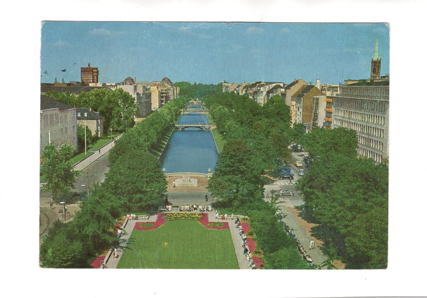 Ansichtskarte Düsseldorf / Königsallee