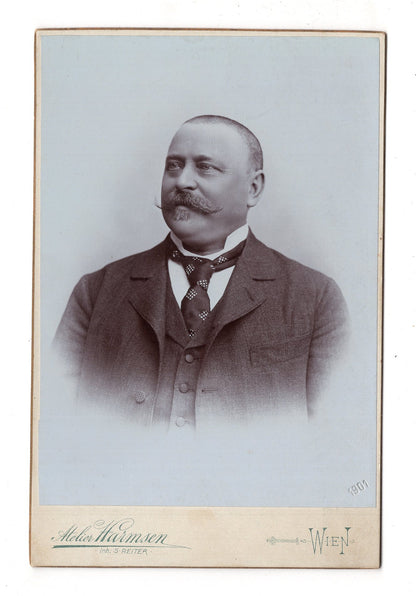 Fotografie Feiner Herr - Wien 1901 / CAB X-19