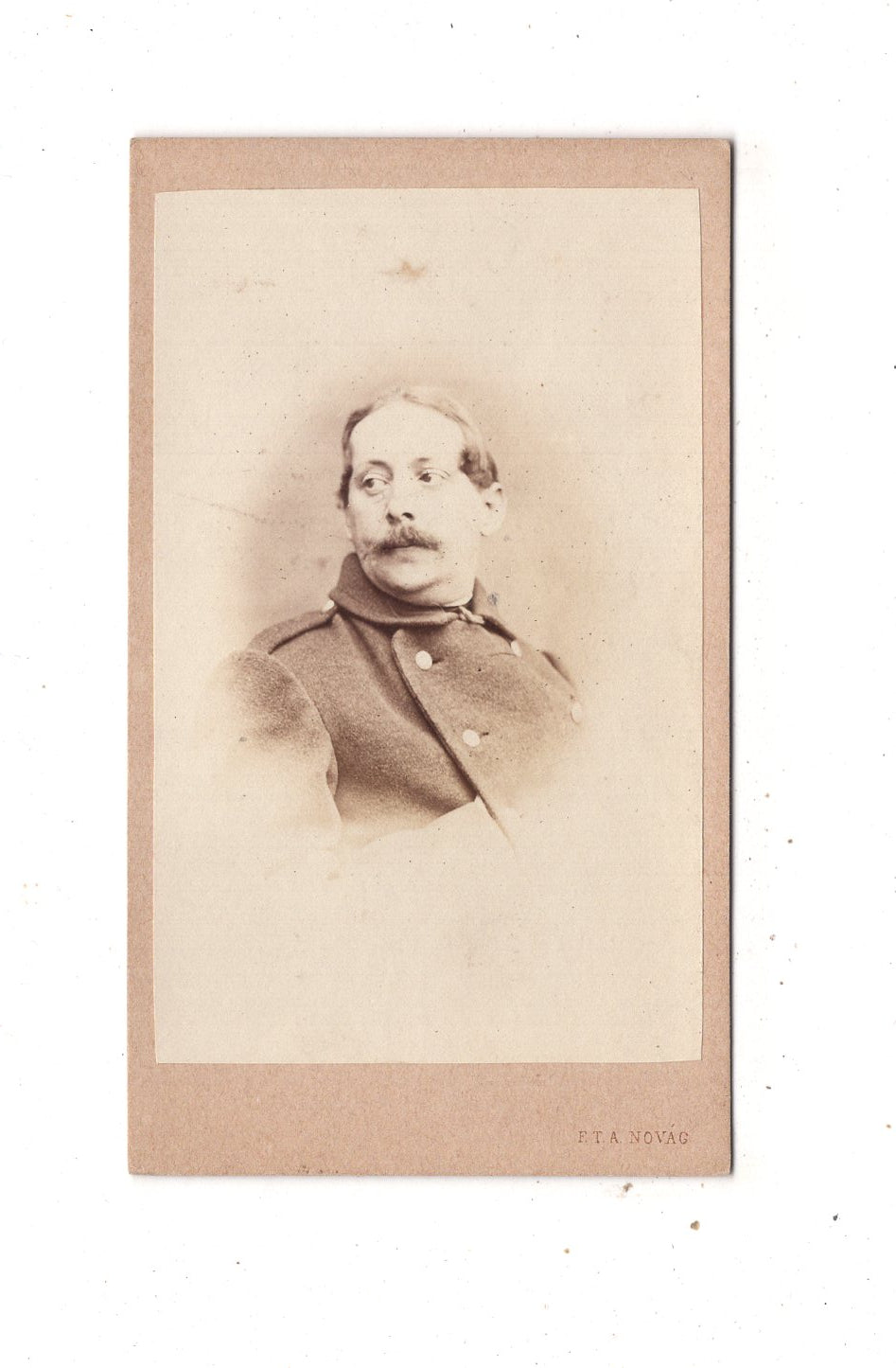 Fotografie K.u.k. Soldat - Wien 1860er