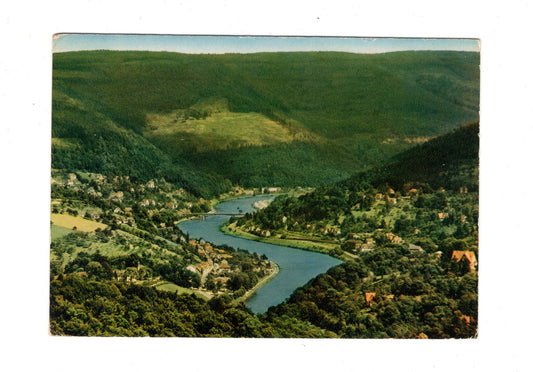 Ansichtskarte Blick ins Neckartal mit Ziegelhausen +++ / I1-60