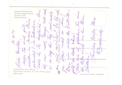 Ansichtskarte Potsdam / Schloss Sanssouci / M1-54